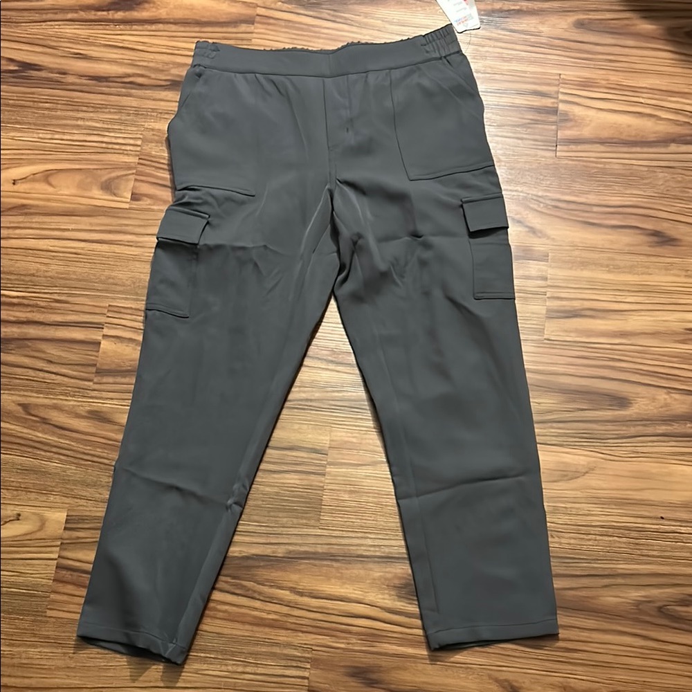 Women's Gray Cargo Pants